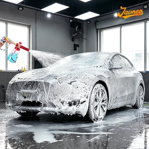 Foam Cannon Kit with Graffiti Short Pressure Washer Gun Red-Foam Cannon Kit