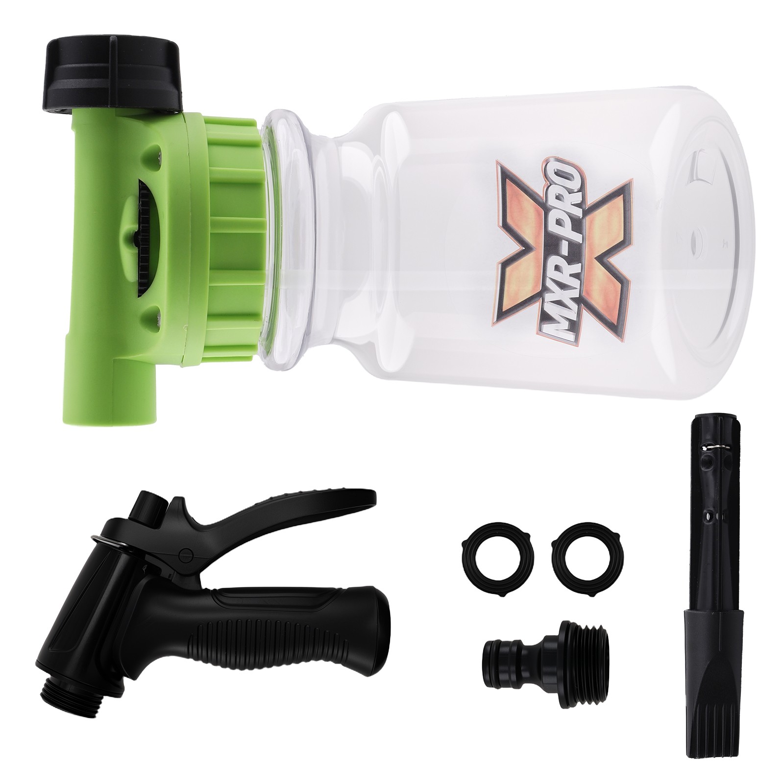 1L Pressure Washer Car Wash Foam Cannon Gun w/ Quick Connector Plastic