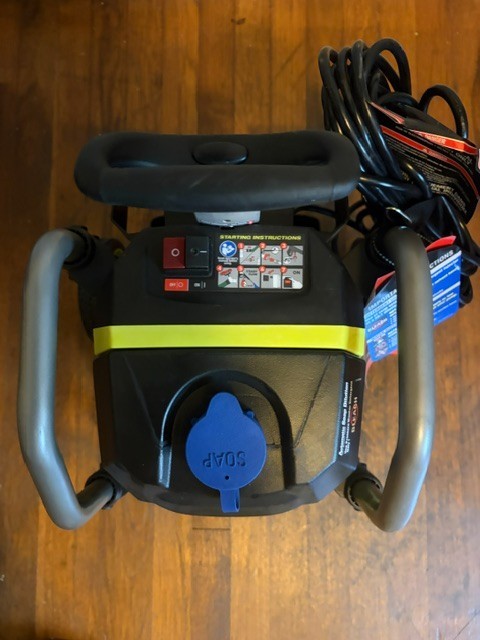 Ryobi RY142022VNM 2000 PSI Cold Water Pressure Washer