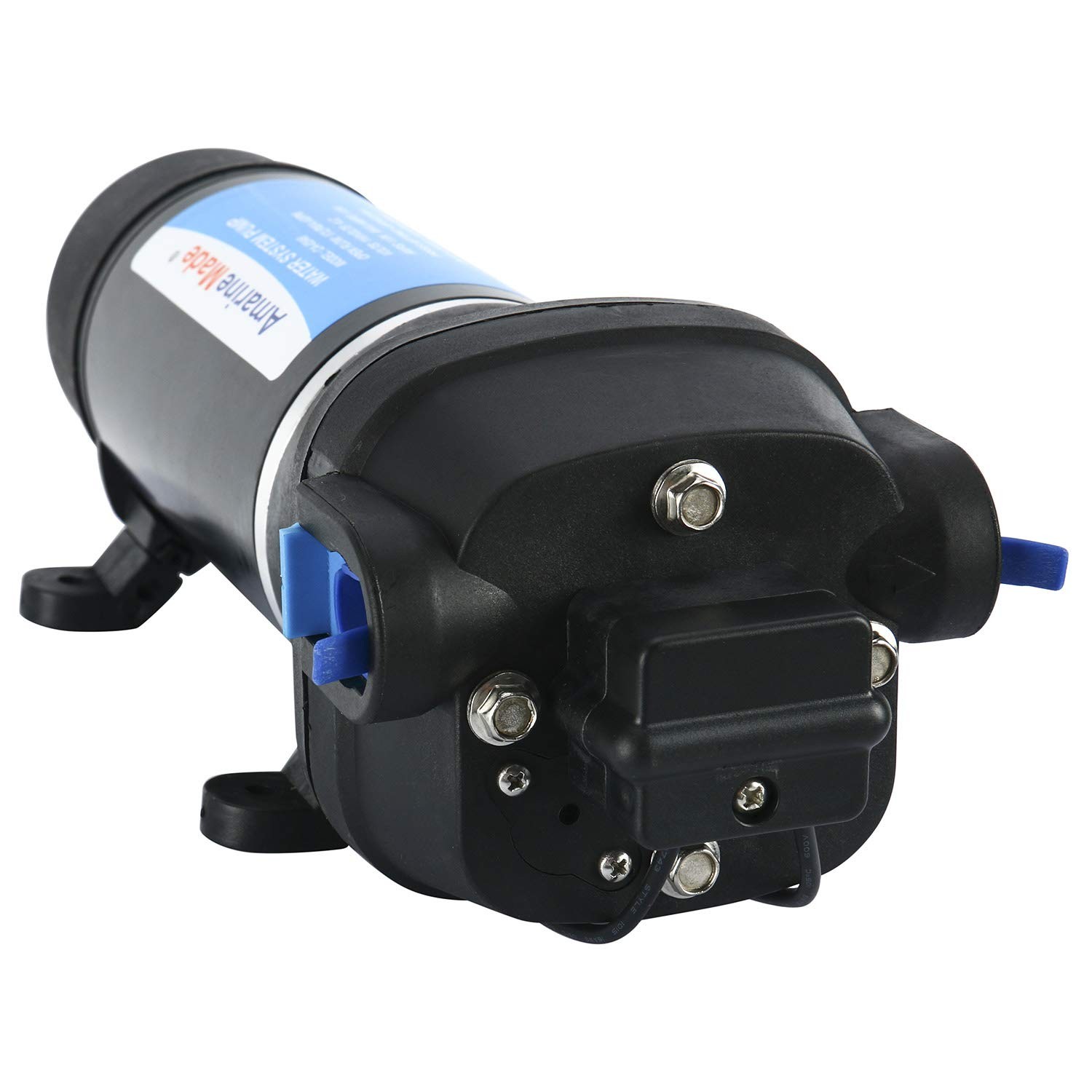 Amarine Made AC 110V Self Priming Water Pressure Diaphragm Pump 17LPM/4.5GPM …