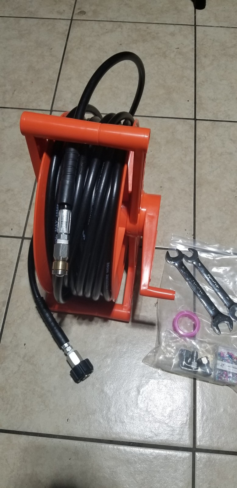 Already Assembled – Sewer Jetter Kit for Pressure Washer 100Ft 1/4 In