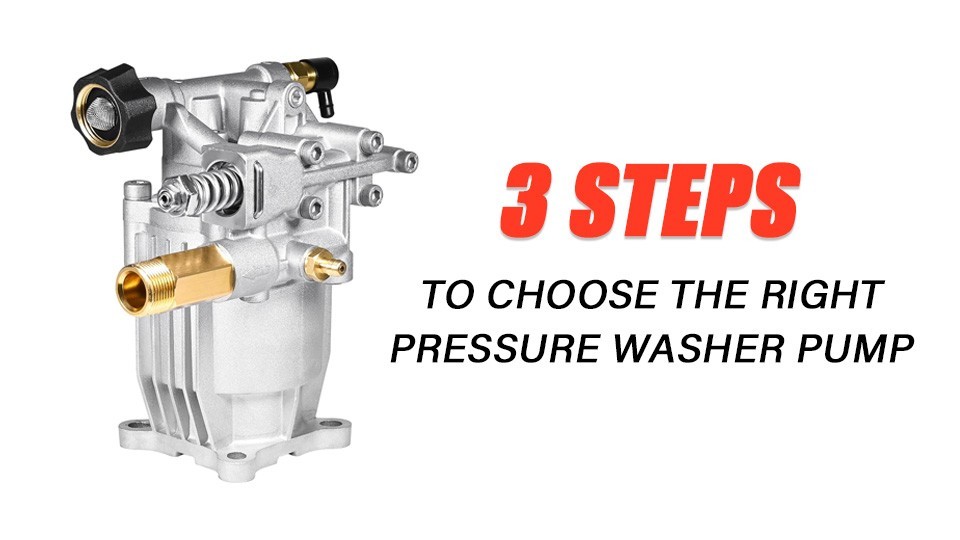 3/4″ Shaft Horizontal Pressure Washer Pump 3200 PSI 2.5 GPM Replacement for Powe