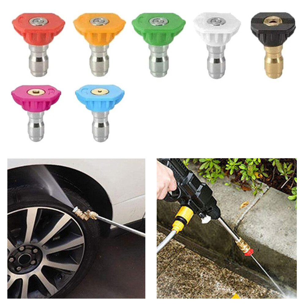 4000 PSI Pressure Washer Rotating Nozzle Quick Connector Nozzle 7 R0Z8