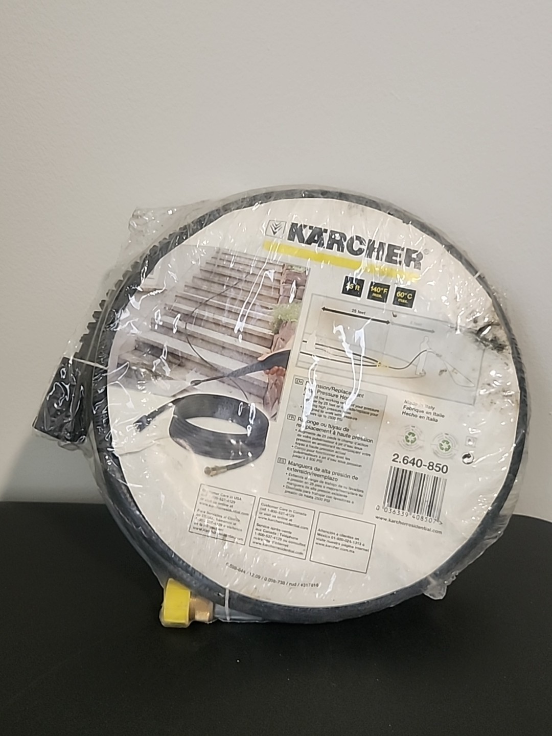 Karcher 25’ High Pressure Washer Replacement Hose 3000 PSI – New Old Stock NOS