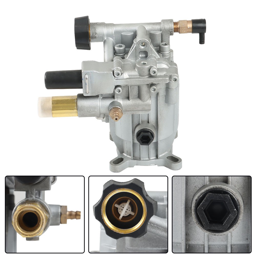 3000 PSI Horizontal Pressure Washer Water Pump 2.5 GPM 3/4″ Shaft New