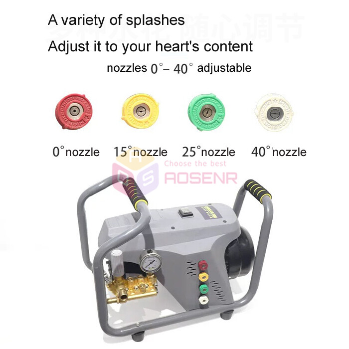 2KW High Pressure Cleaning Machine Water Spray Gun Electric Car Washing Machine