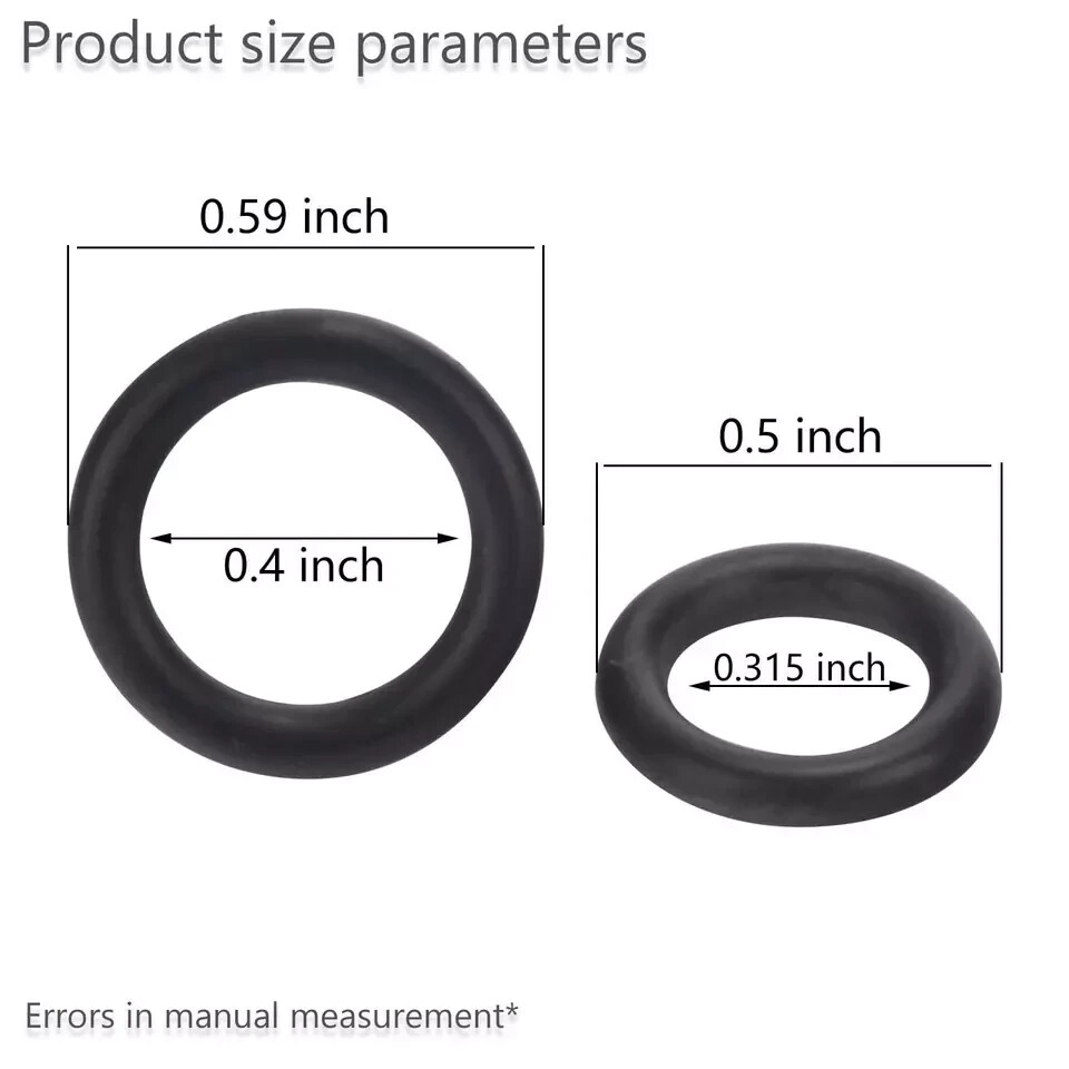 2 Set SPX3000-ORING SPX3000 Pressure Washer Replacement O-Rings for Sun Joe SPX3
