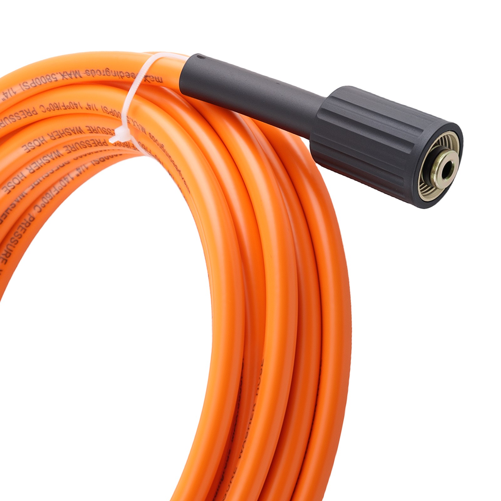 30FT Pressure Washer Hose 1/4″ 5800PSI Power Extension Hose Kink Resistant