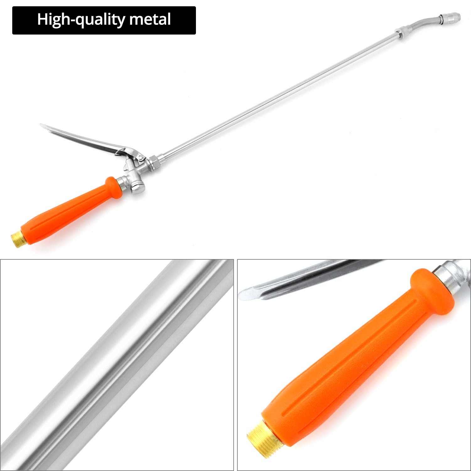 QWORK 2Pcs All Metal Replacement Sprayer Wand Kit – 29 Inch, 29 Inch