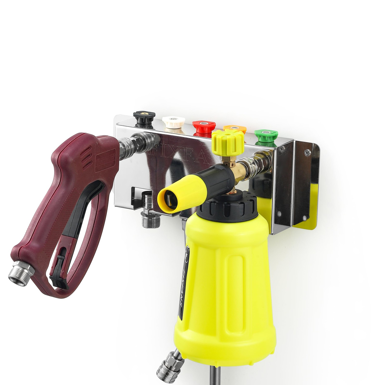 Pressure Washer Foam Cannon Holder, Wall Mounted