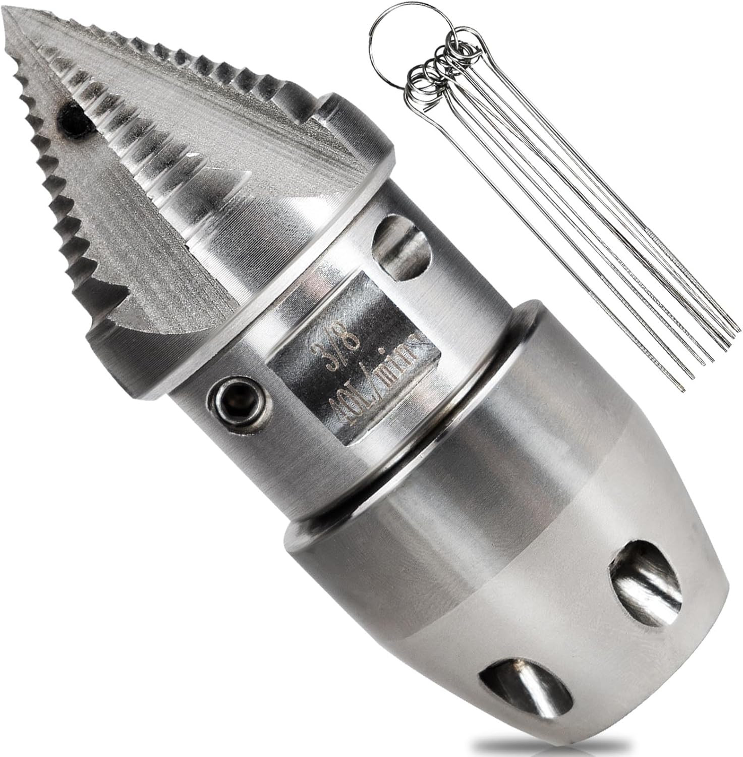 3/8 Npt Sewer Jetter Nozzle for 2900 PSI, 40 L/Min Pressure Washer – Stainless S