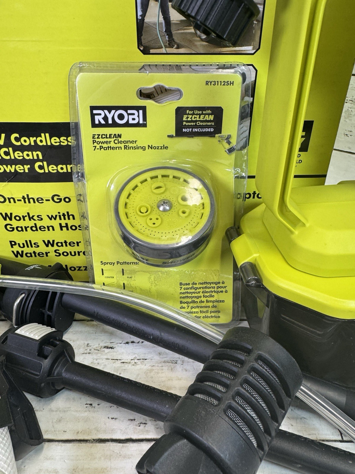 Ryobi 18V One+ EZ Clean RY120350VNM Pressure Washer 320 PSI Free Gift Included