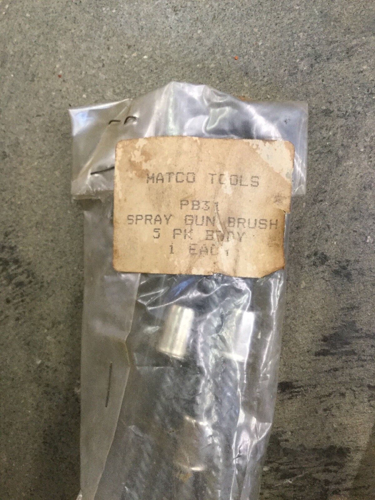 Lot Of Matco Tools PB31 Spray Gun & Misc. Brushes