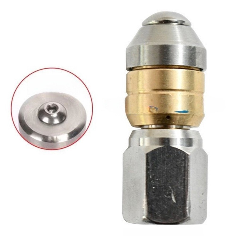 Stainless Steel 2 in 1 Pressure Washer Nozzle Kit 1/8 Inch Standard Fit