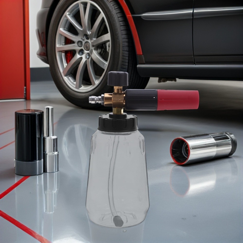 Power Washer Soap Attachment Hand Pump Sprayer Car Detailing Foam Bottle