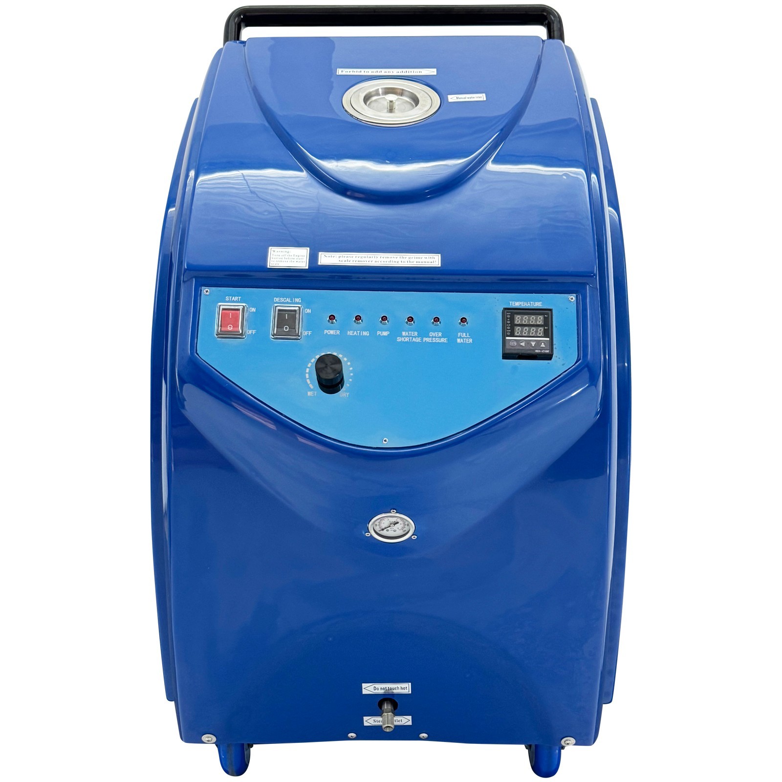 220V 1PH Commercial High-Pressure Steam Car Washer Cleaning Machine 6KW