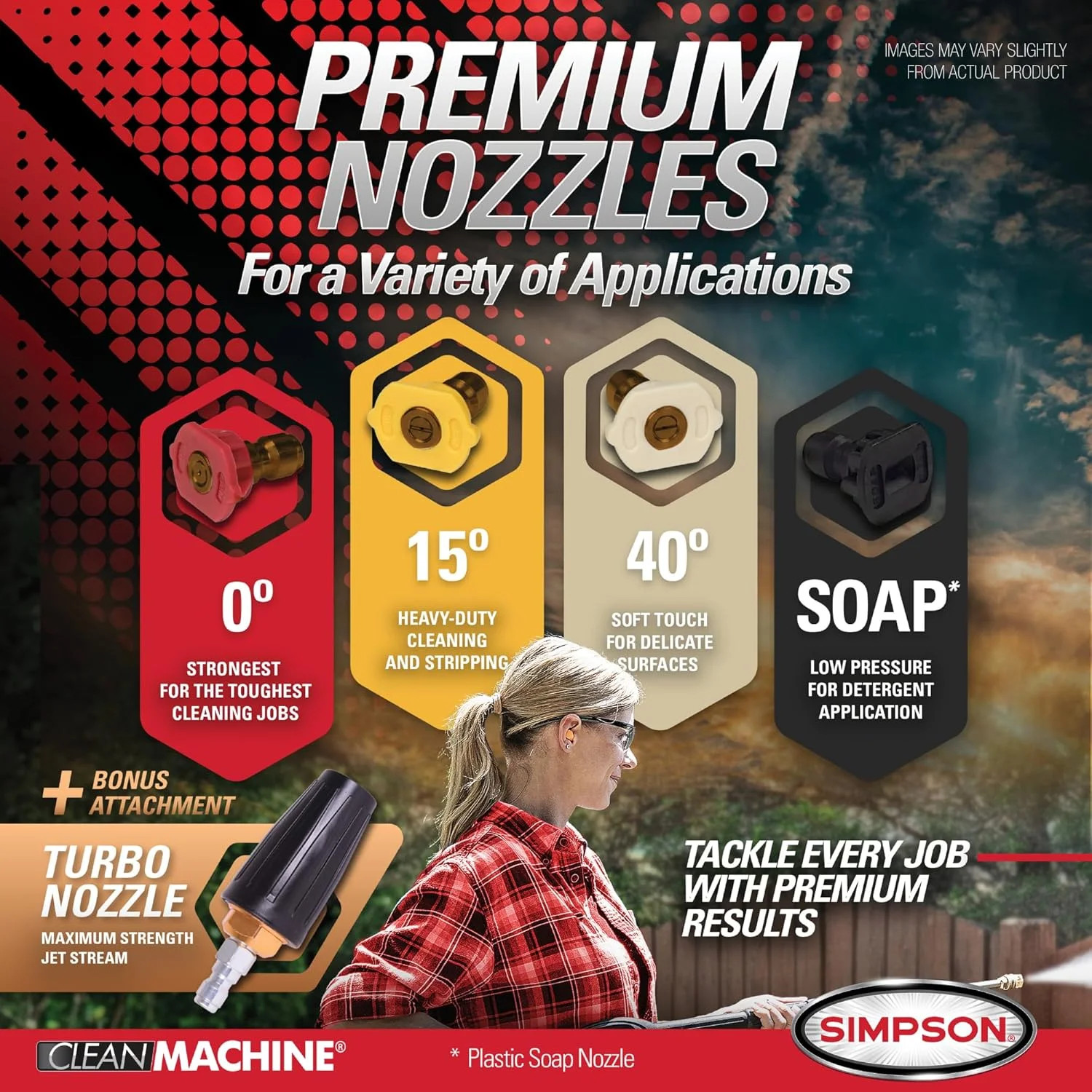 Simpson Cleaning 3200 PSI Gas Pressure Washer, 2.5 GPM Residential Power Washer