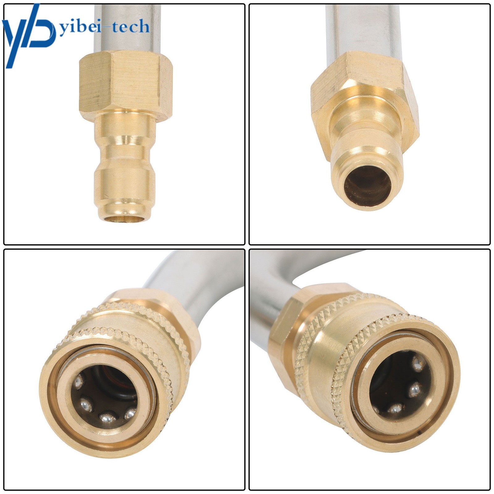 97in Pressure Washer Extension Wand Upgrade Power Washer Lance with Spray Nozzle