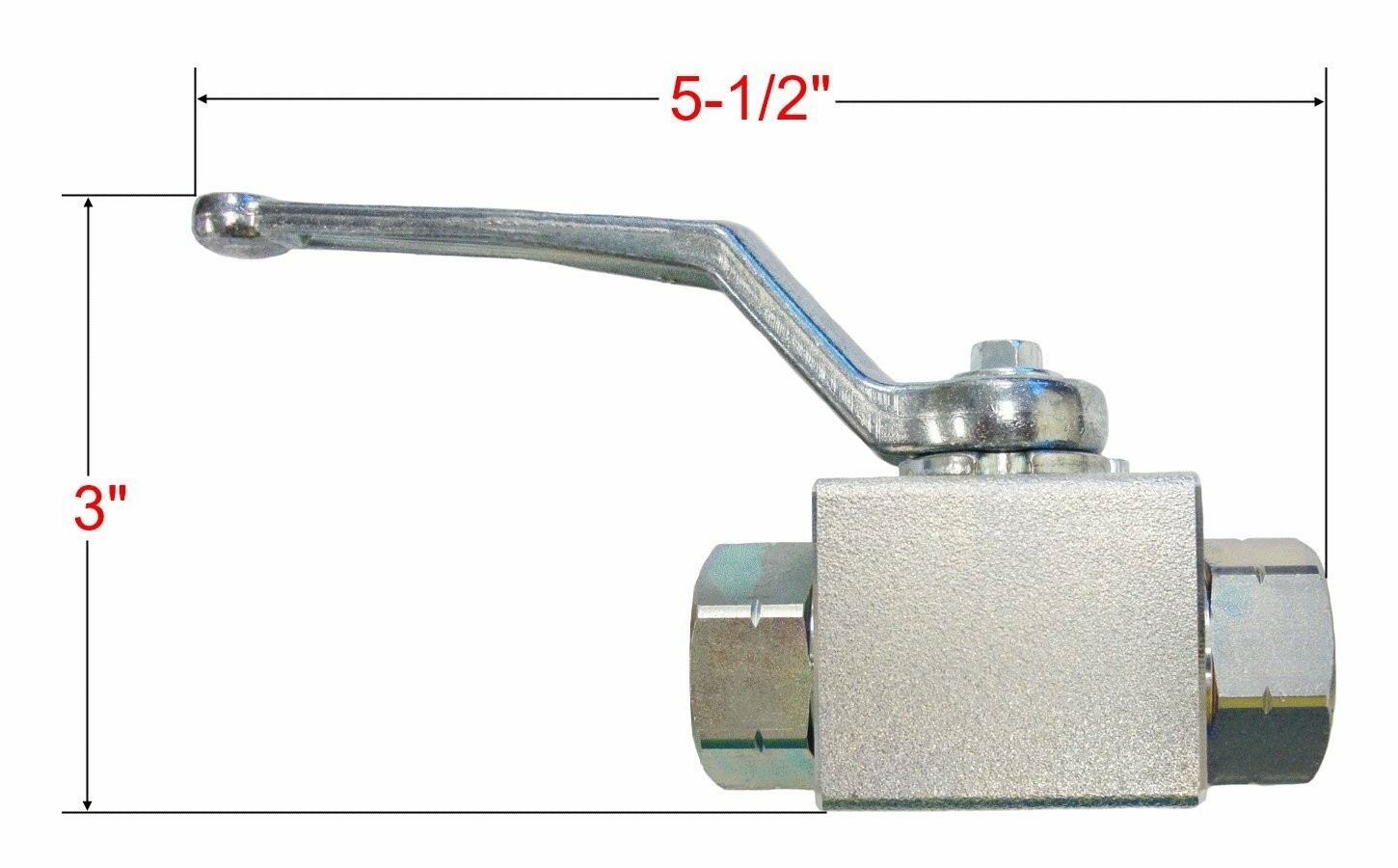 Power Ball Valve Kit & 3/8″ Male-Female Quick Connect for Pressure Washer Hose