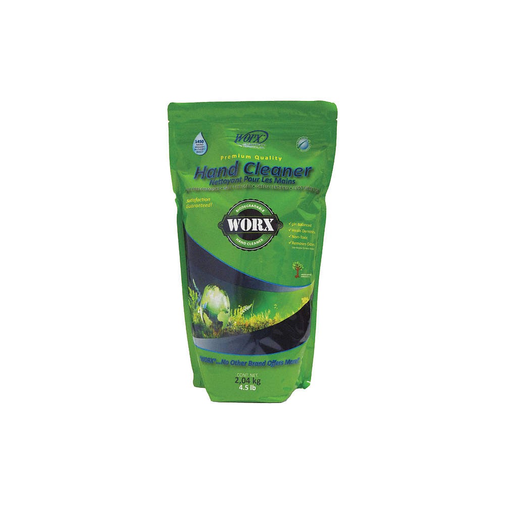 WORX 11-2450 Hand Cleaner,GRN,4.5lb,Juniper-Berry,PK4 527U42