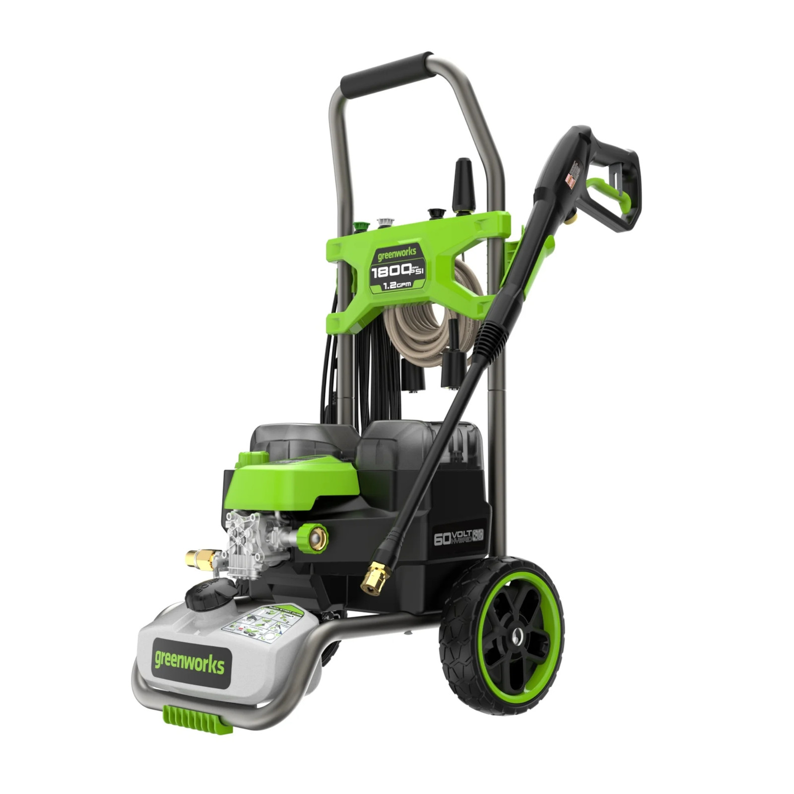 Hybrid 60V 1800 PSI at 1.2 GPM Electric Cold Water Pressure Washer 5109402T