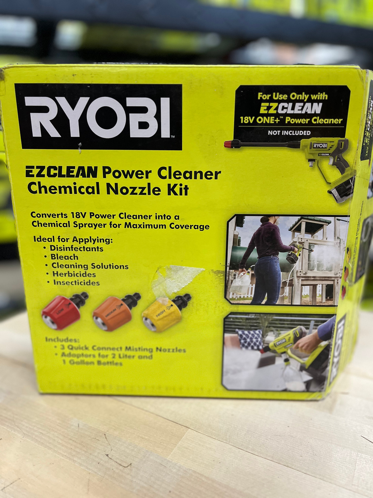 EZClean Power Cleaner Chemical Nozzle Kit