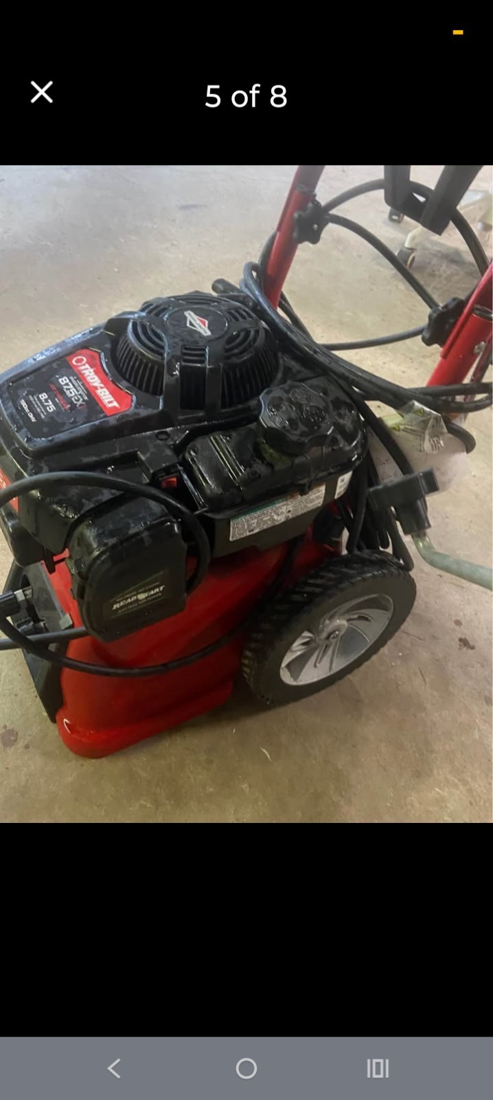 Troy-Bilt 2800 PSI 2.3 GPM Gas Cold Water Pressure Washer w/ Hose & Gun