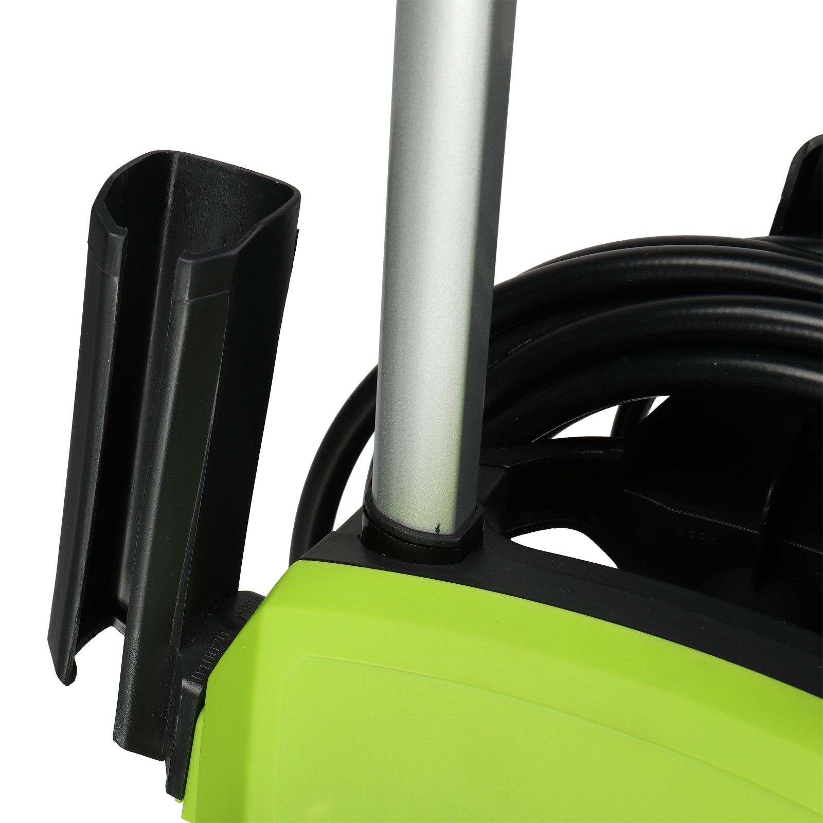 Portable Pressure Washer 4500PSI Max with 4 Nozzles and Telescopic Handle Green