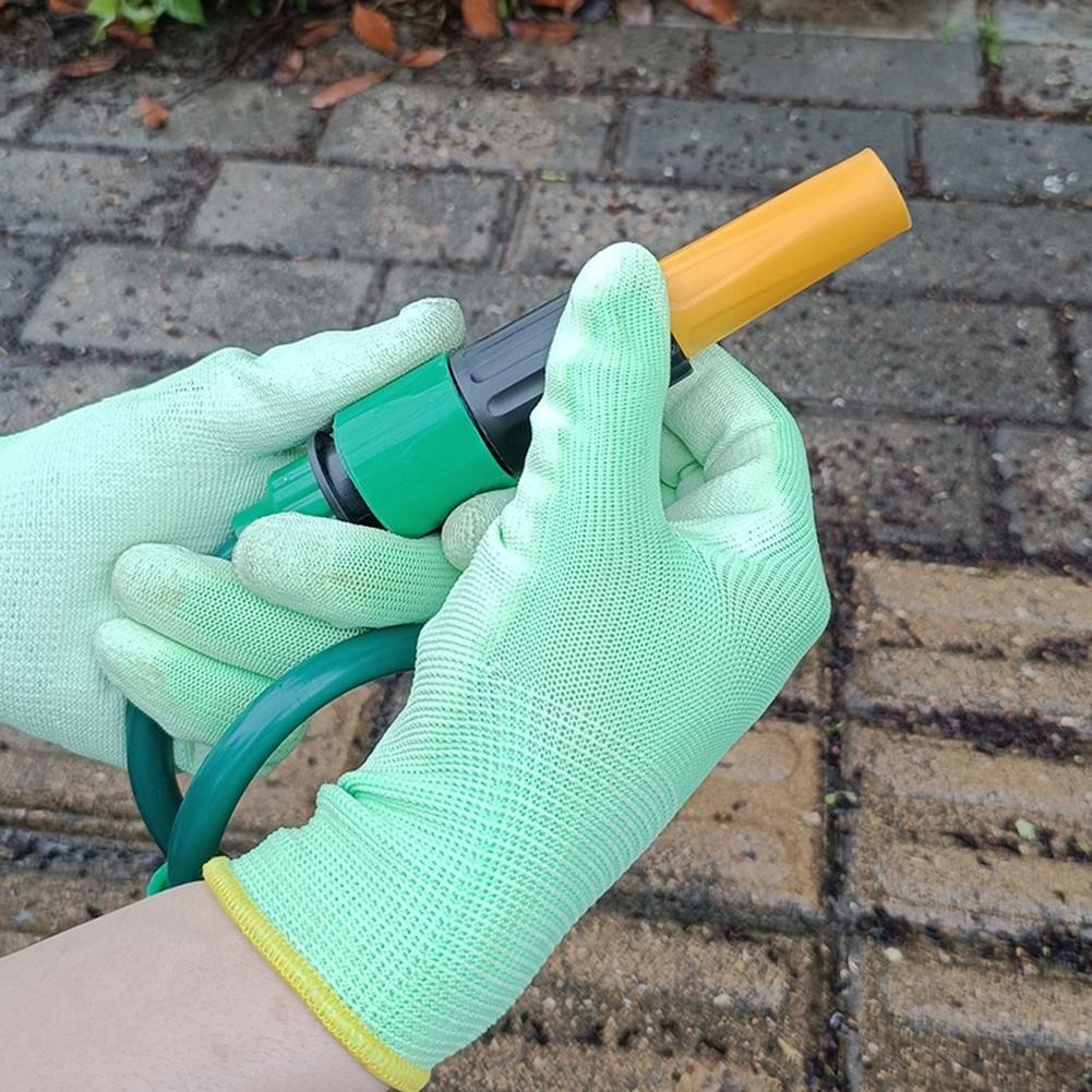 Efficient Watering with Adjustable Head Retractable Coil Flexible Water Hose