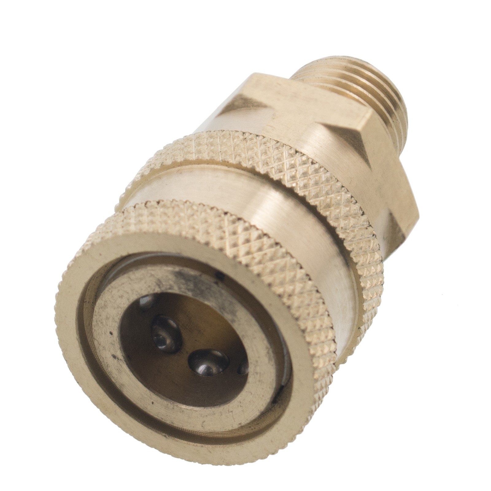 Erie Tools 1/4″ MPT Male Brass Socket Quick Connect Coupler
