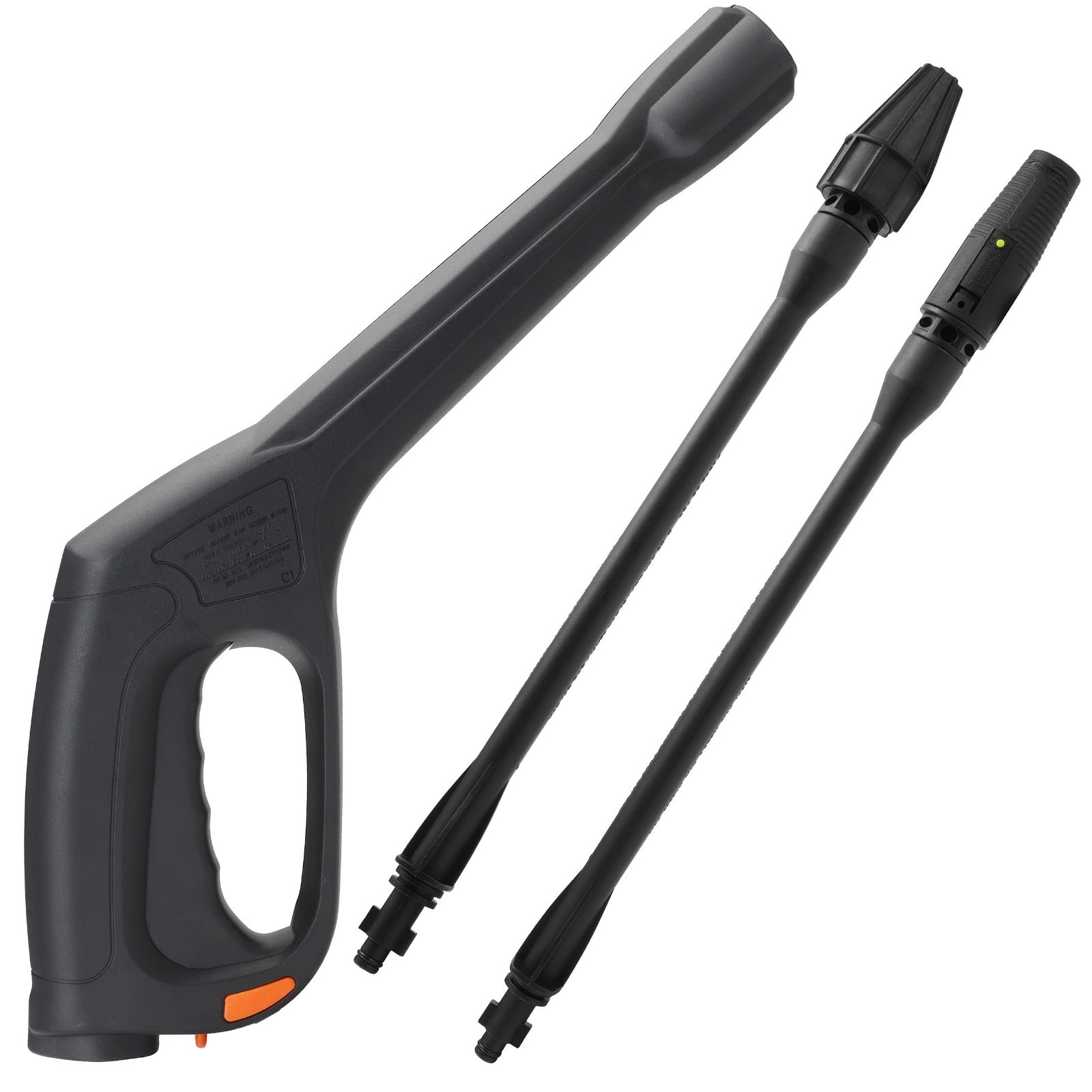 Pressure Washer Gun Replacement Wand with Jet Turbo Nozzle – Fits Most Models
