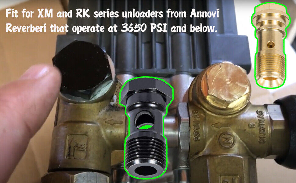 AR2119 Gymatic 3/B Unloader Mounting Bolt Kit for XM& RK series Annovi Reverberi
