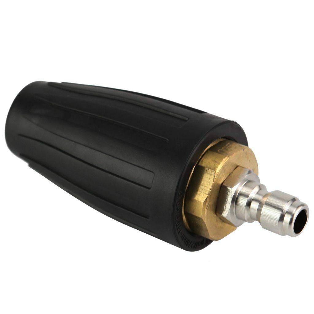 US 1/4″ High Pressure Washer Rotating Turbo Nozzle Spray Tip 2.5-4 GPM 4000PSI