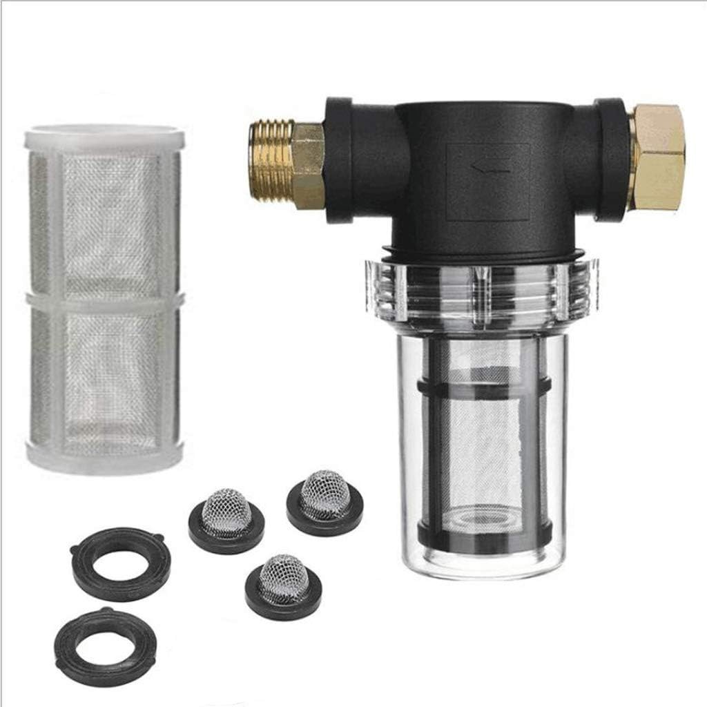 40 100 Mesh Garden Hose Filter For Pressure Washer Inlet Water Inline Sediment