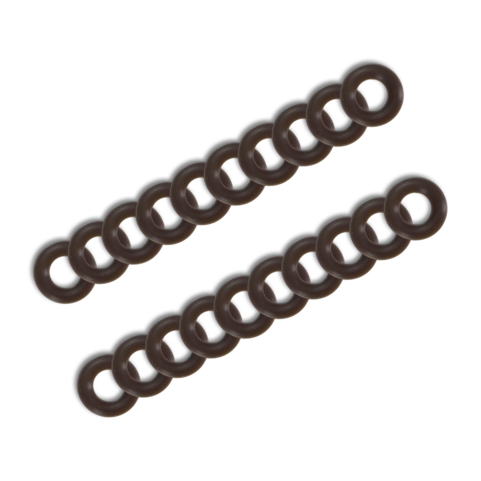 20-Pack 1/5″ Fluorine Rubber O Ring Assortment Kit for Air Connections