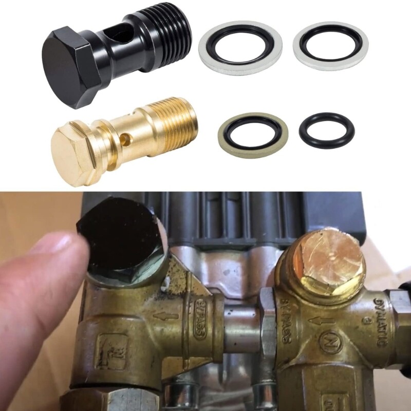 For Annovi Reverberi Gymatic Unloader Mounting Bolt Screws Kit Pressure Washers