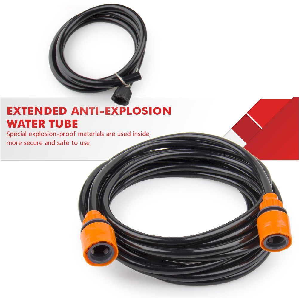 12V High Pressure Self-Priming Electric Car Portable Wash Washer Kit Water Pump