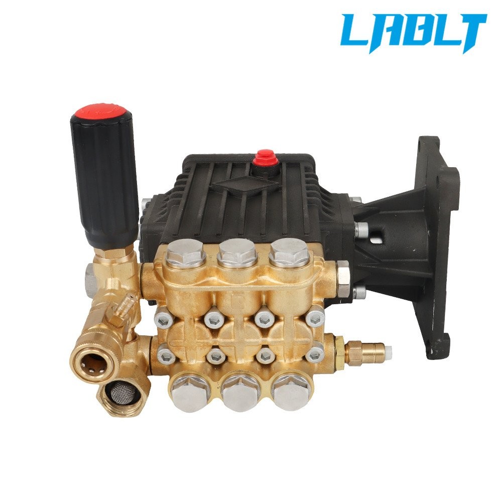 LABLT G: 3000 psi at 4 US gpm, 9 hp at 3400 rpm 1-in Shaft Pressure Washer Pump