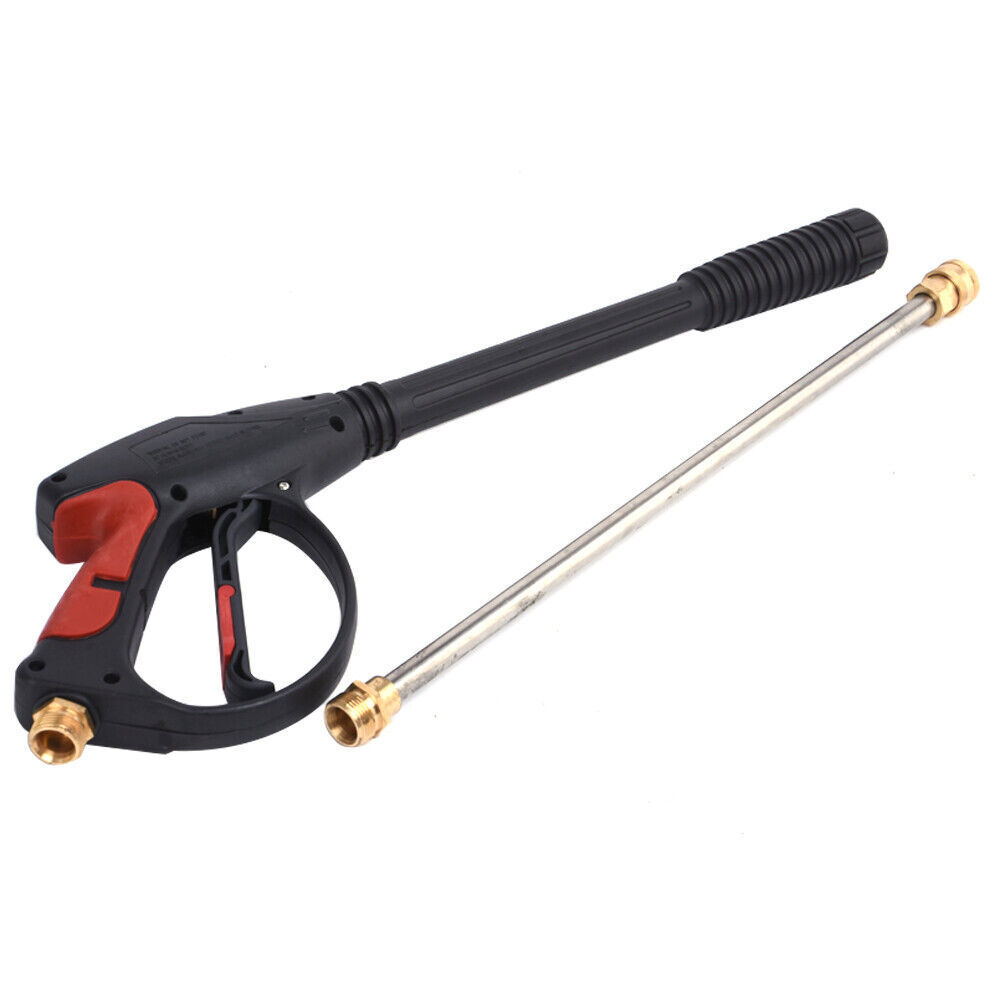 High Pressure 4000PSI Car Power Washer Gun Spray Wand Lance Nozzle Hose Kit M22