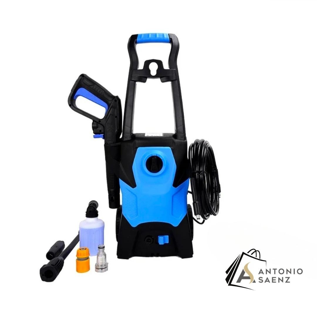 Alver 1500W Electric High Pressure Washer 1740PSI Car Cleaner W/Wheels Kit New.