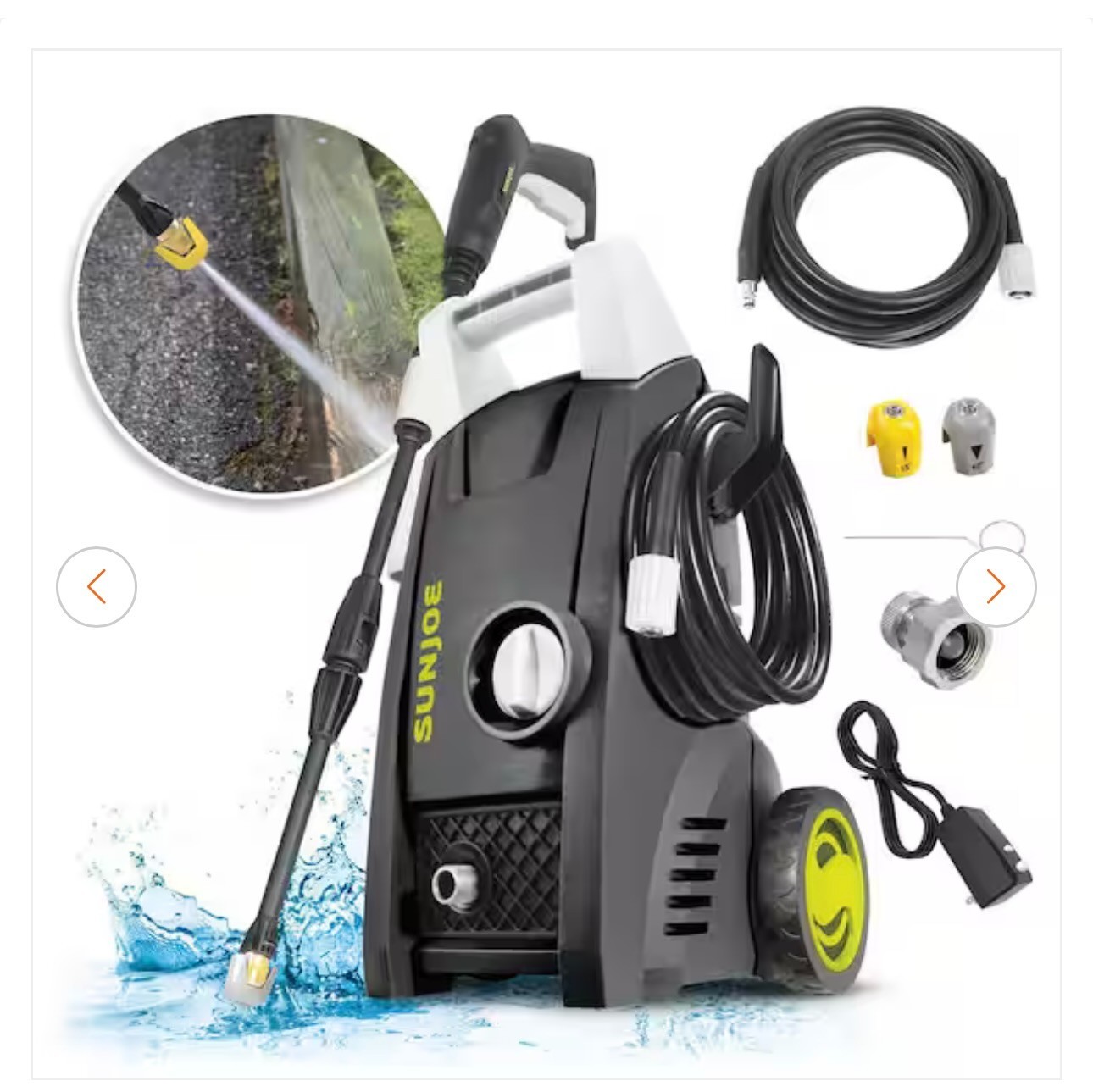 Sun Joe Electric Pressure Washer 1450 PSI 1.45 GPM SPX 1000