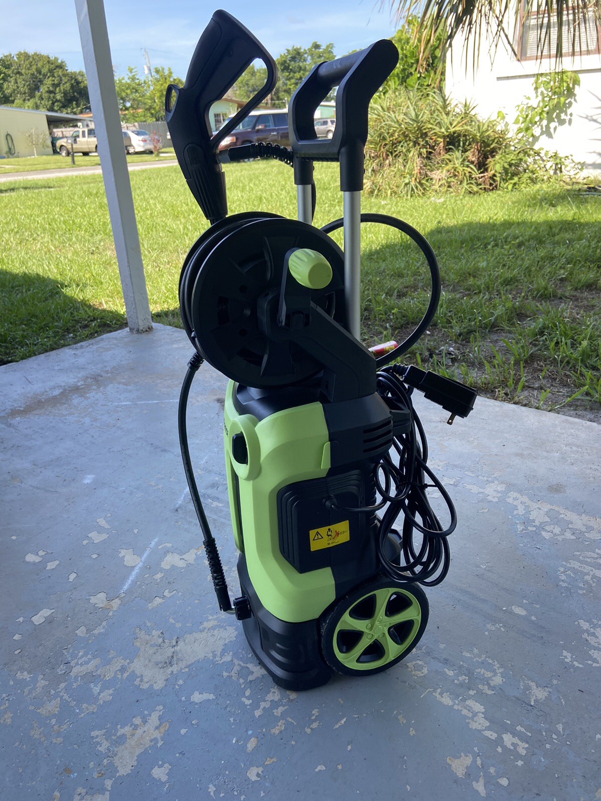 Electric Power Washer 1600W 20ft Hose 35ft power cord 4 Nozzles Options Mrliance
