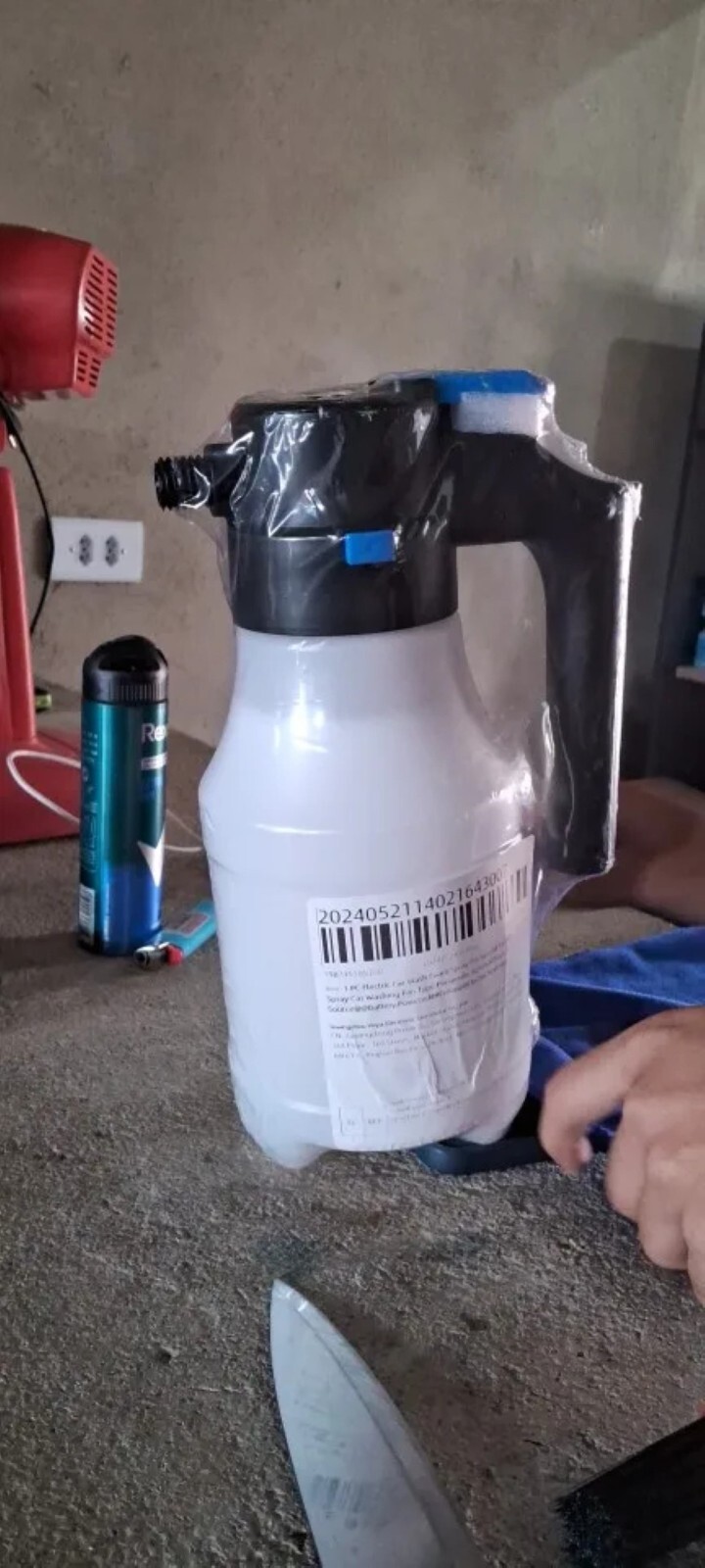 Electric Car Foam Sprayer with USB Pressurized Foam Car Wash Sprayer for Home