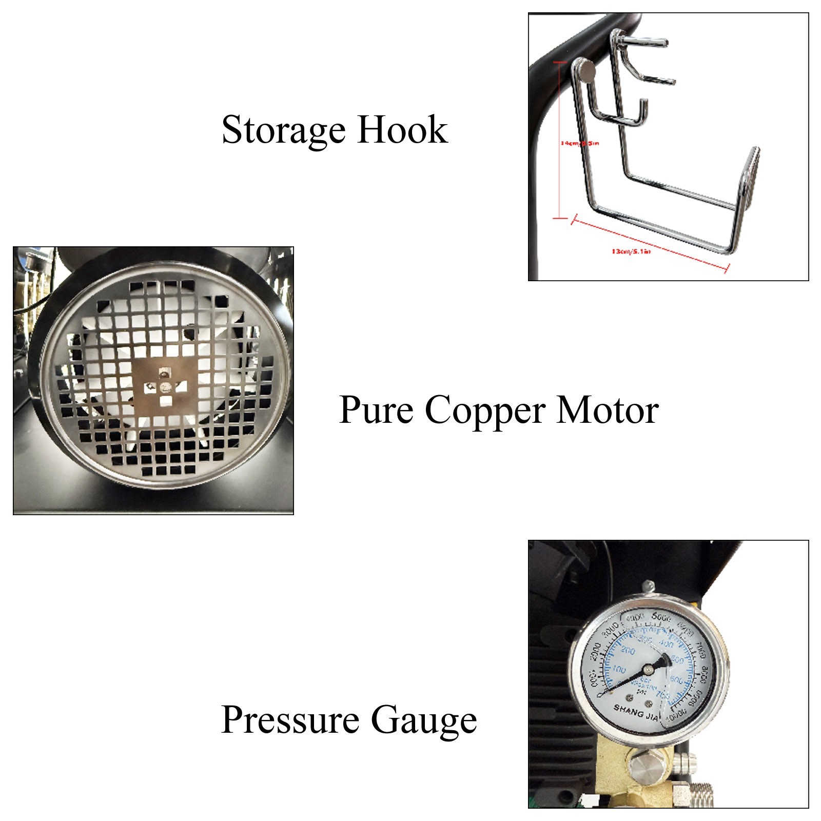 180Bar 110V Pressure Electric Ultra-High Pressure Cleaner Cleaner 4 Nozzles