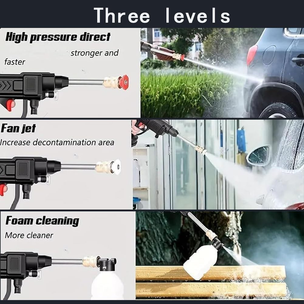 Hand Held Pressure Washer, Pressure Washer Hand Held, Portable Cordless (24V)