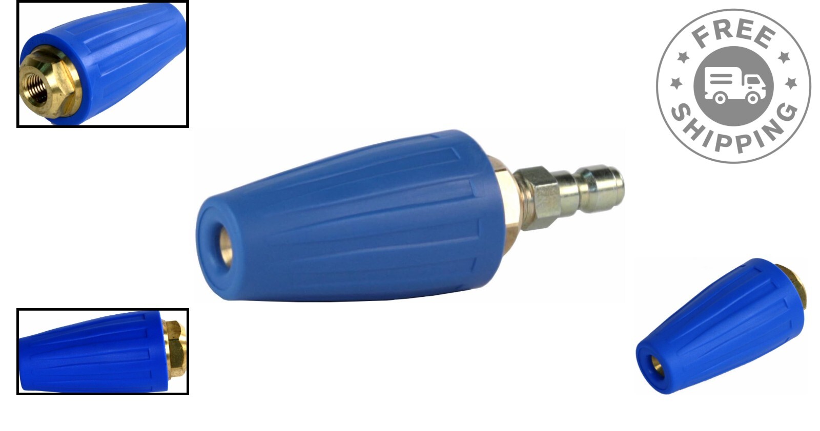 Powerful Rotating Turbo Nozzle 1/4″ Quick Connect for 4000 PSI Pressure Washers