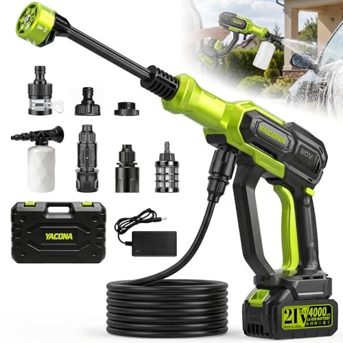 Handheld Cordless Washer 23FT Hose 3 Adjustable Modes 6 in 1