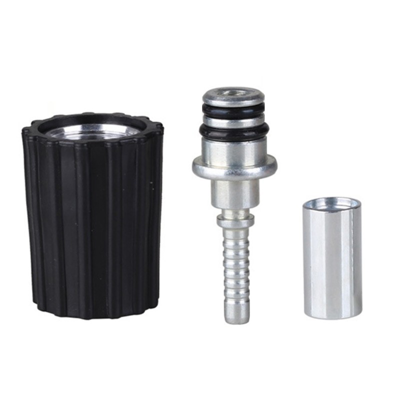 Pressure Washer Quick Connect Fittings M22 14/15mm to 1/4 3/8 Inch Adapter