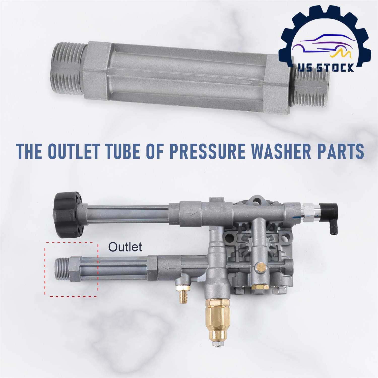 Power Pressure Washer Pump Water Outlet Tube – 190589GS 190634GS 201497GS