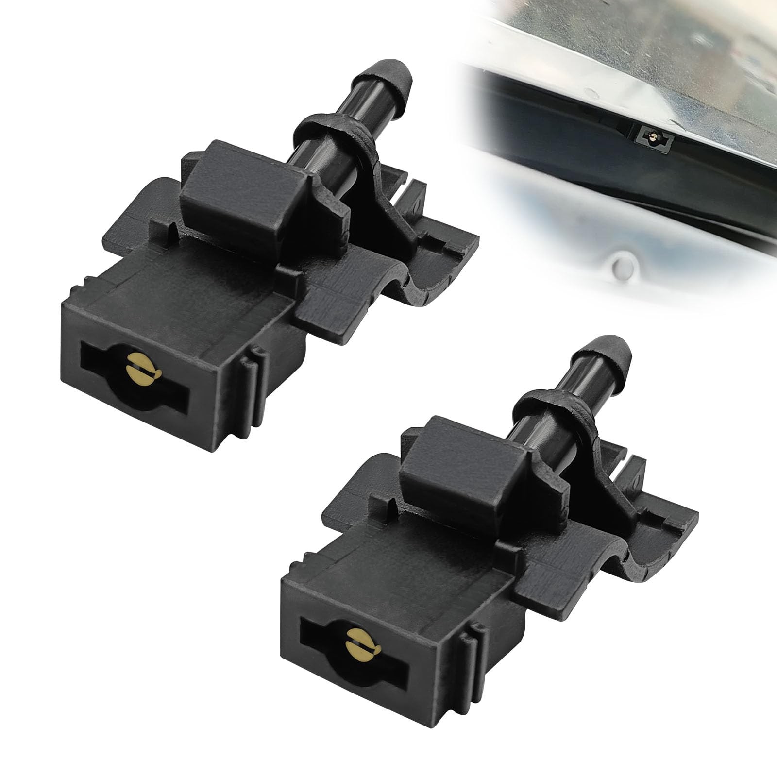Icyhaws Front Windshield Washer Nozzles Kit compatible with Toyota…